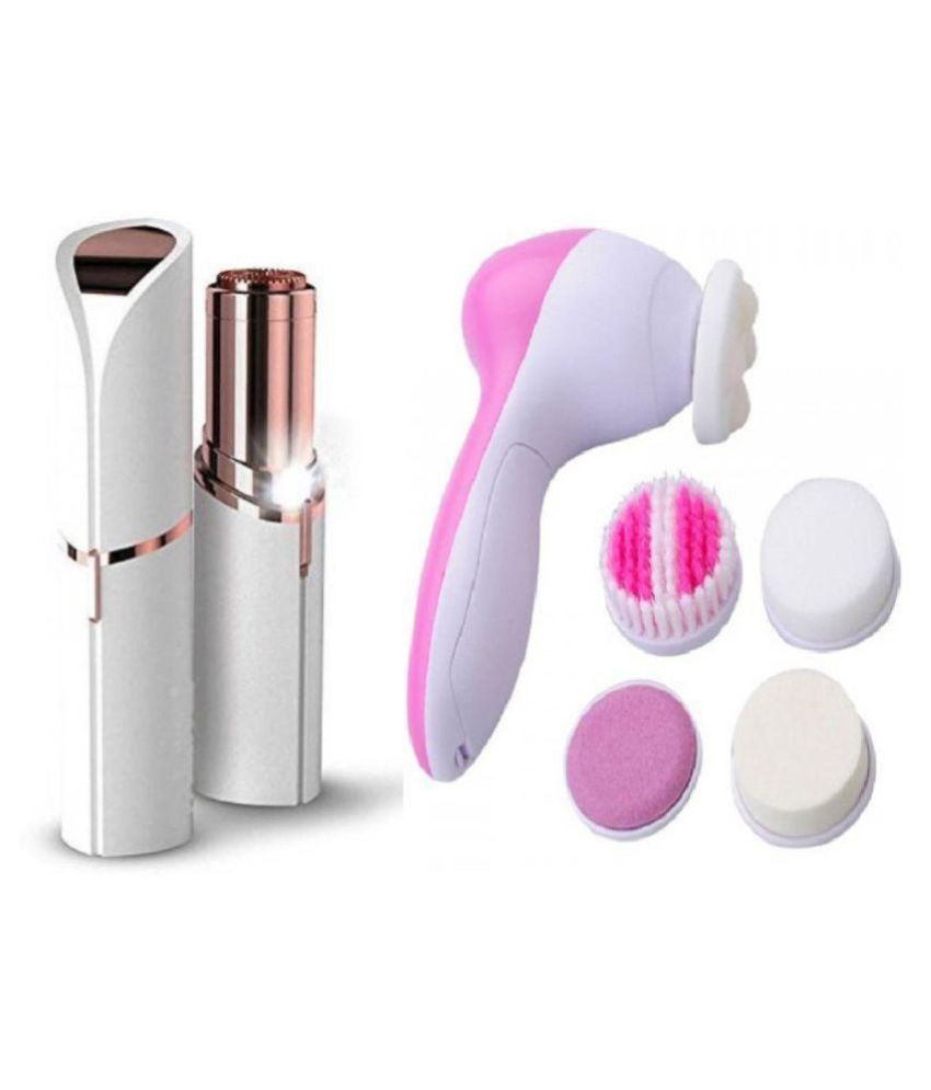 Facemassager With Flawless Hair Removal Cream 100 Gm Price In India