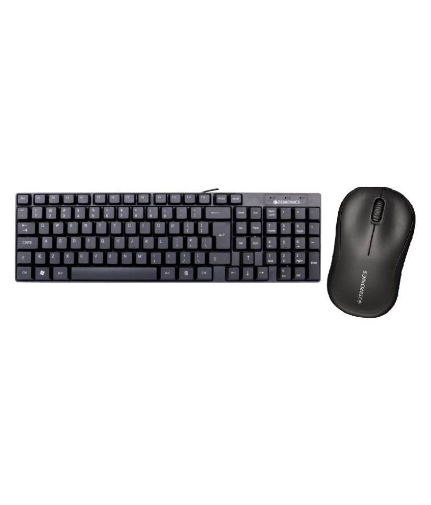 zebronics k25 standard keyboard with usb input