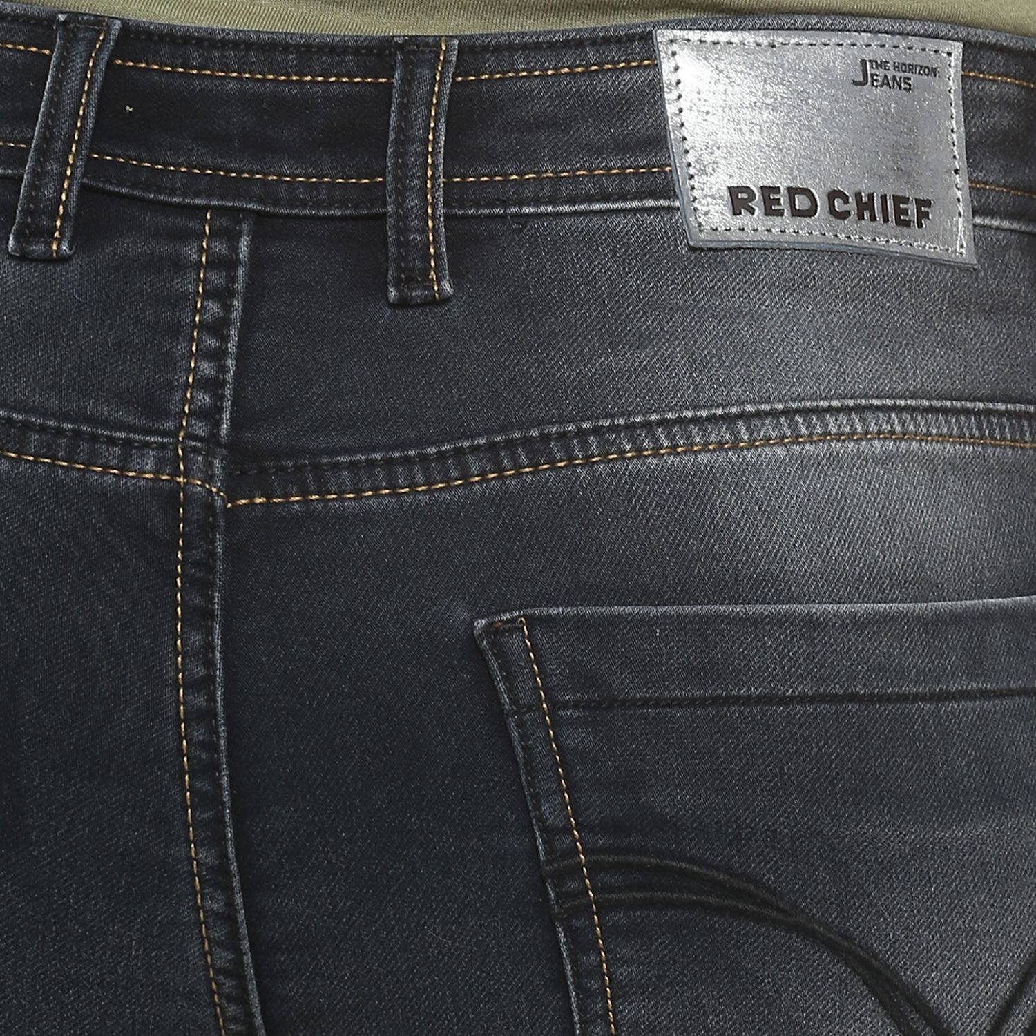 Red Chief Black Slim Jeans - Buy Red 