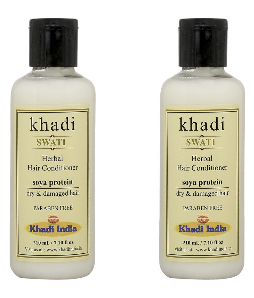 Khadi Swati Herbal Soya Protein Deep Conditioner 420 Ml Pack Of 2