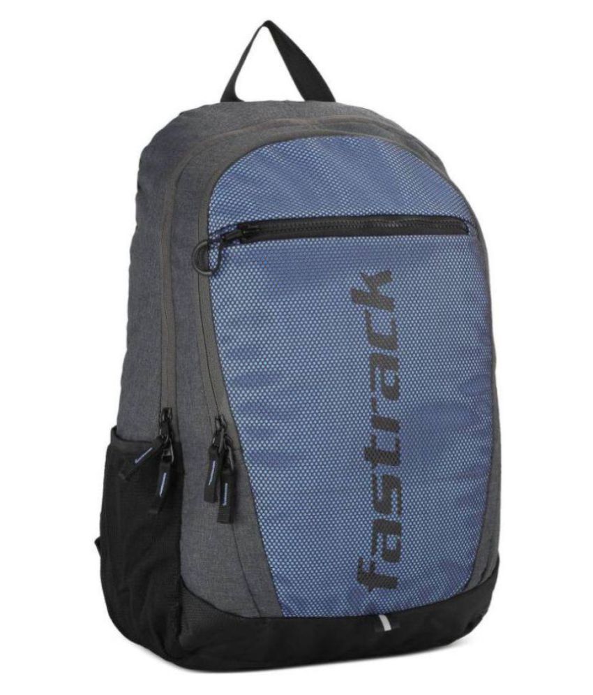 fastrack blue backpack