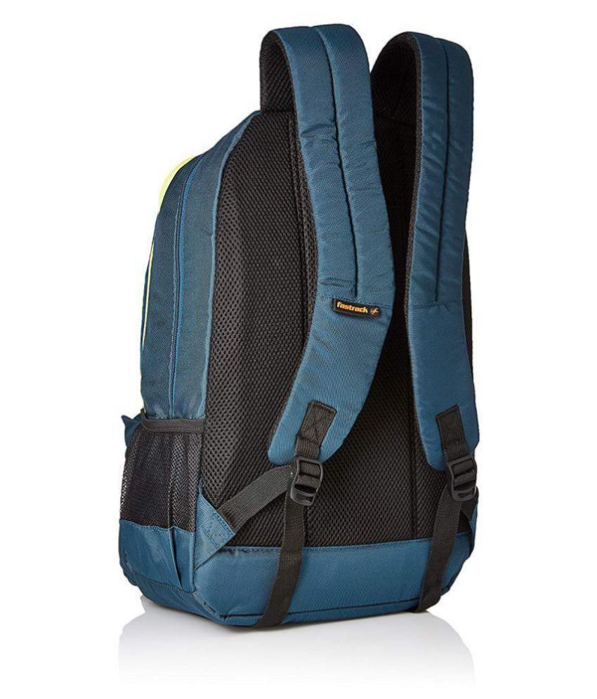 fastrack blue backpack
