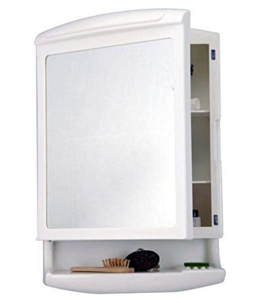 Houzie Royal Look Bathroom Cabinet White With 1 Year Warranty