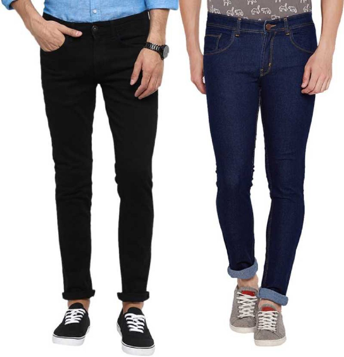 Stylox Multi Slim Jeans - Buy Stylox Multi Slim Jeans Online at Best ...