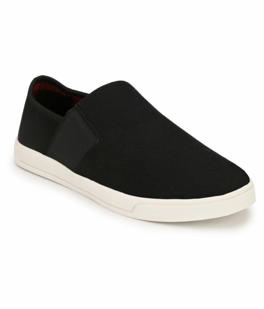 Mactree Lifestyle Black Casual Shoes 
