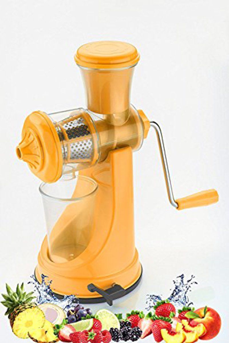 Magikware Premium Manual Fruit Juicer Yellow Manual Juicer: Buy Online