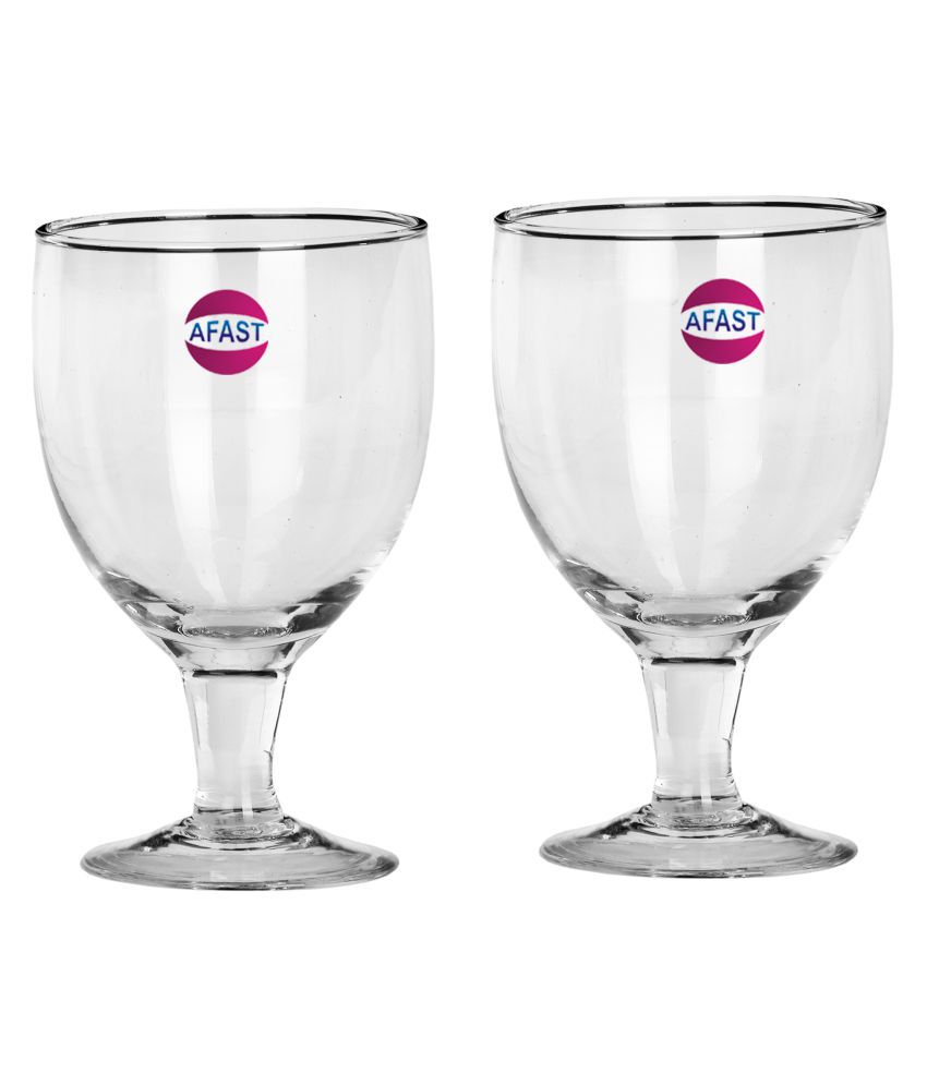     			Somil Wine  Glasses Set,  180 ML - (Pack Of 2)