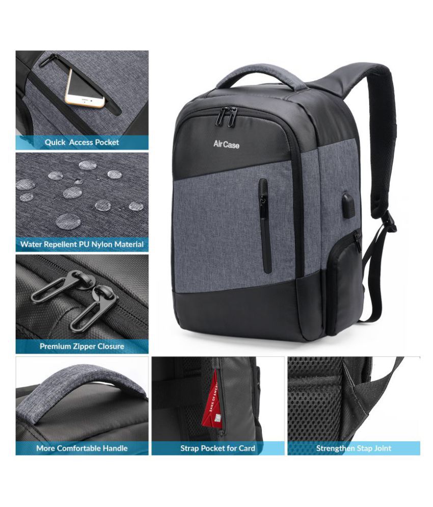 Aircase Black Laptop Bags - Buy Aircase Black Laptop Bags Online at Low ...