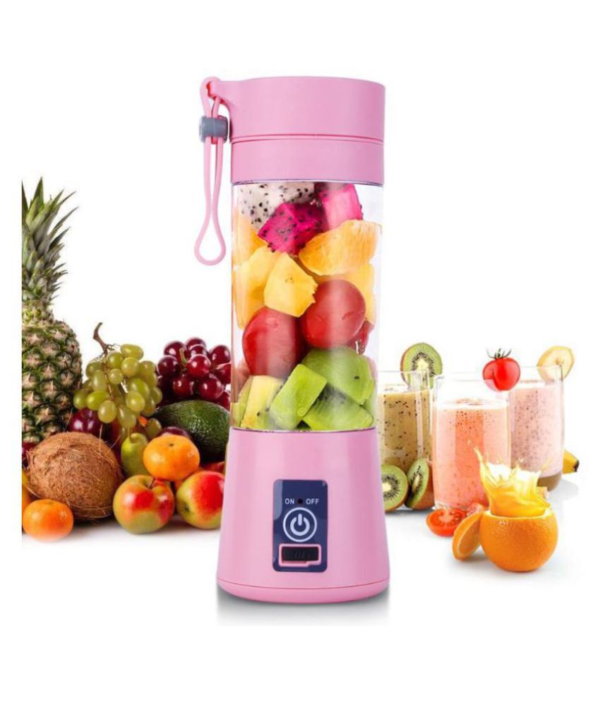 BONFIRE™  Multi-functional USB Charging Juicer Cup Rechargeable Juice Blender Portable Fruit Mixer(1Pc-Assorted Color): Buy Online at Best Price in India - Snapdeal
