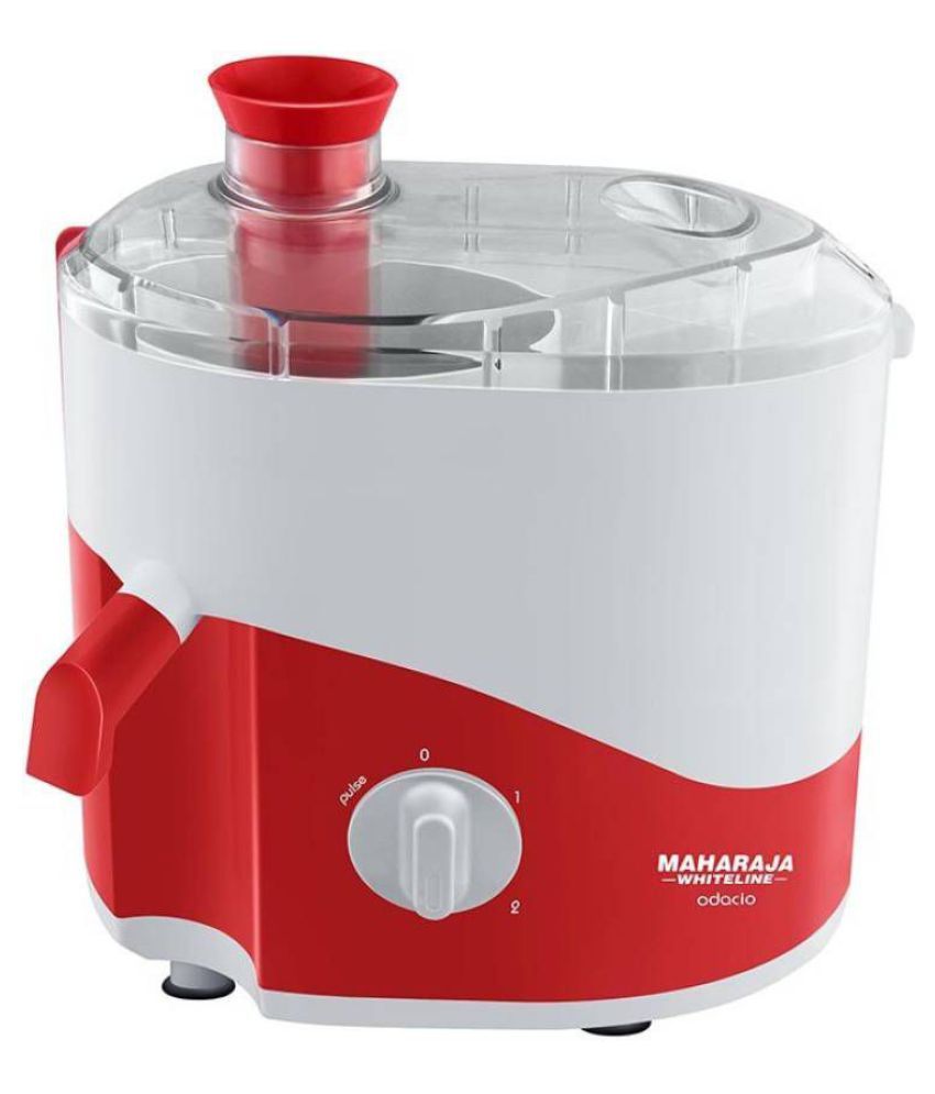 Maharaja Whiteline JX125 450 Watt 2 Jar Juicer Mixer Grinder Price in