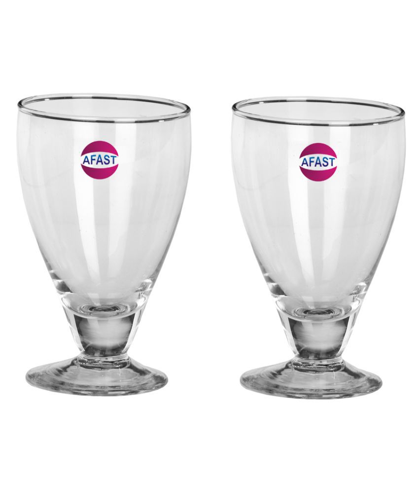     			Somil Wine  Glasses Set,  250 ML - (Pack Of 2)