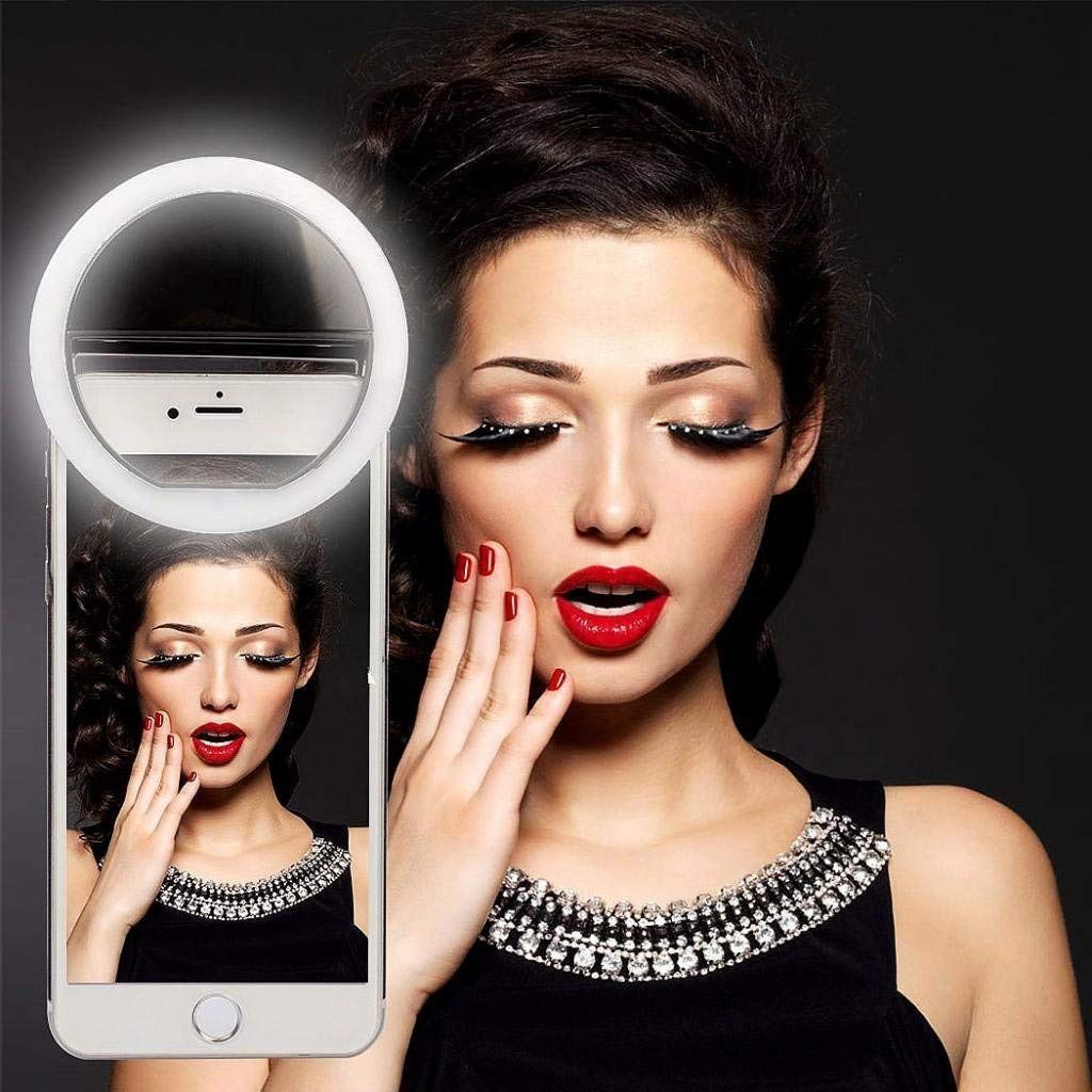 Dib White Na Selfie Flash Light 10 Cm Selfie Sticks And Accessories 
