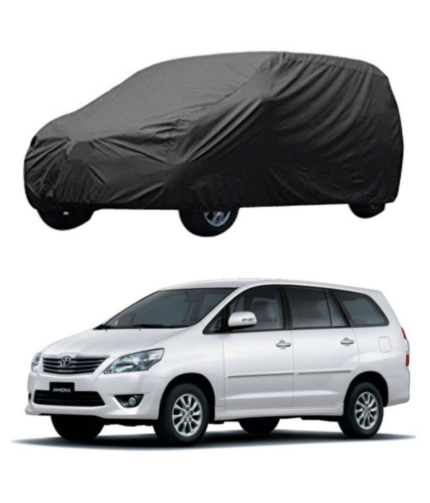     			Autoretail Grey Color Dust Proof Car Body Polyster Cover For Toyota Innova