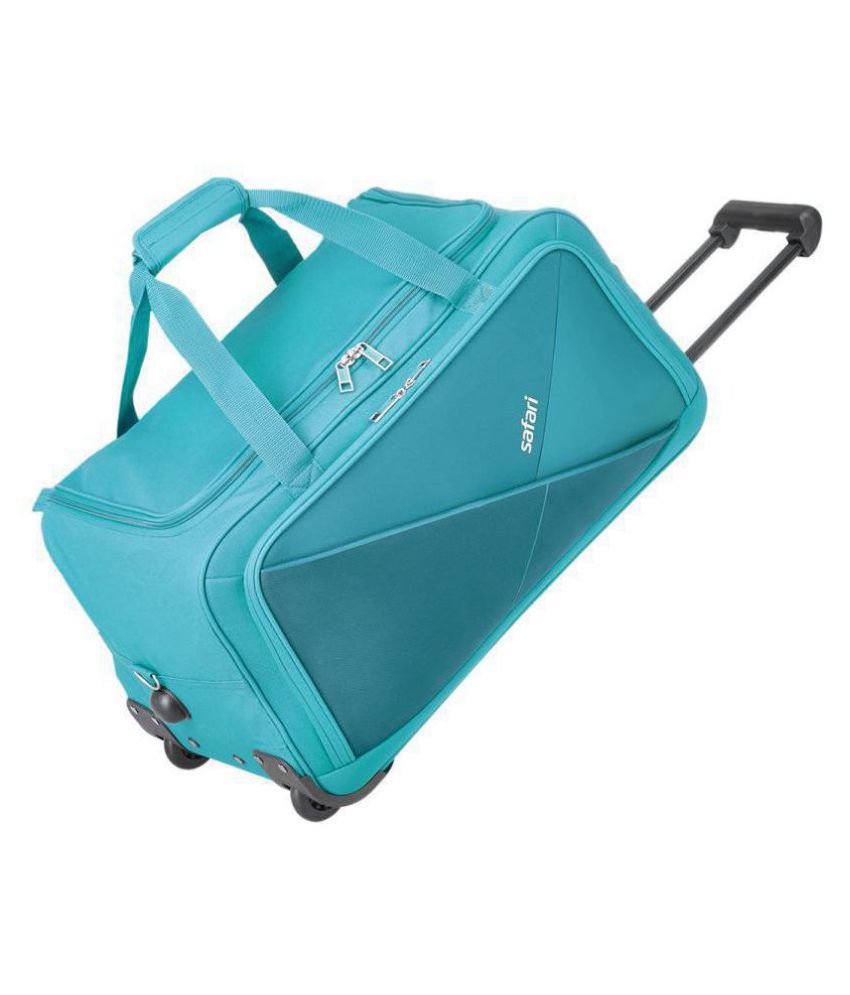 Safari Teal Solid S Duffle Bag - Buy Safari Teal Solid S Duffle Bag ...