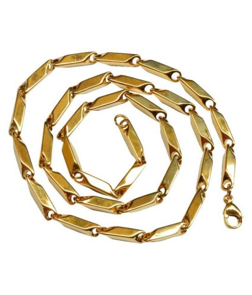     			Shine Art - Gold Plated Chain ( Pack of 1 )