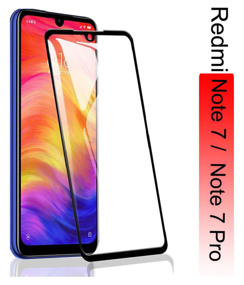 Xiaomi Redmi Note 7 Tempered Glass Screen Guard By Rainbow 11d Edge To Edge Glass For Note 77 7437