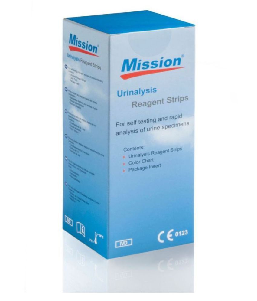     			Mission Urinalysis 100 Strips(2GE)(GLU & PRO)