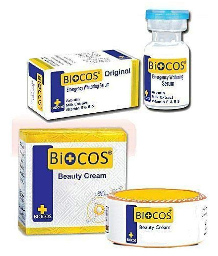     			I Care Beauty Biocos Whitening Serum Combo Day Cream 30 gm