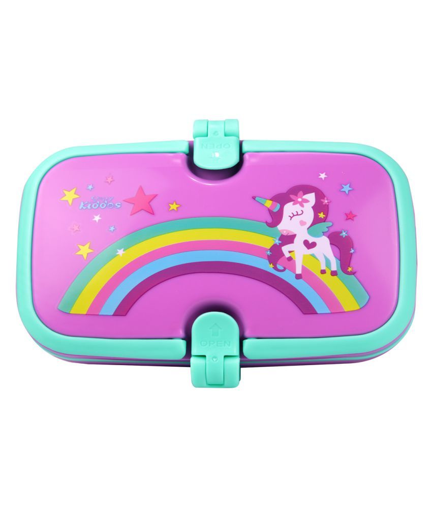     			Smily Kiddos Unicorn Lunch Box | Kids Lunch Box Purple | Styli shed Tiffine boxes | Smily Kiddos Lunch Boxes