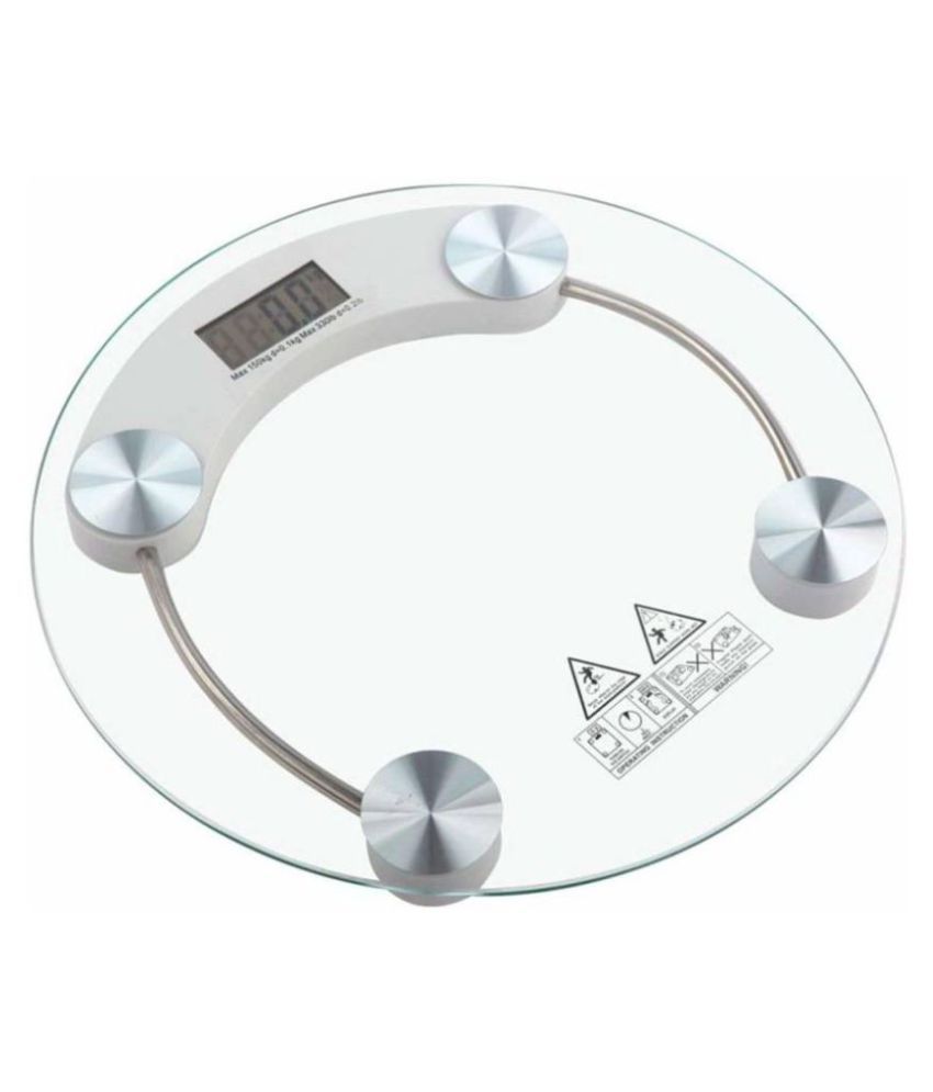 SBA SBA Modren Personal Health Human Body Weight Machine X2003A 8mm Round Glass Weighing Scale X2003A