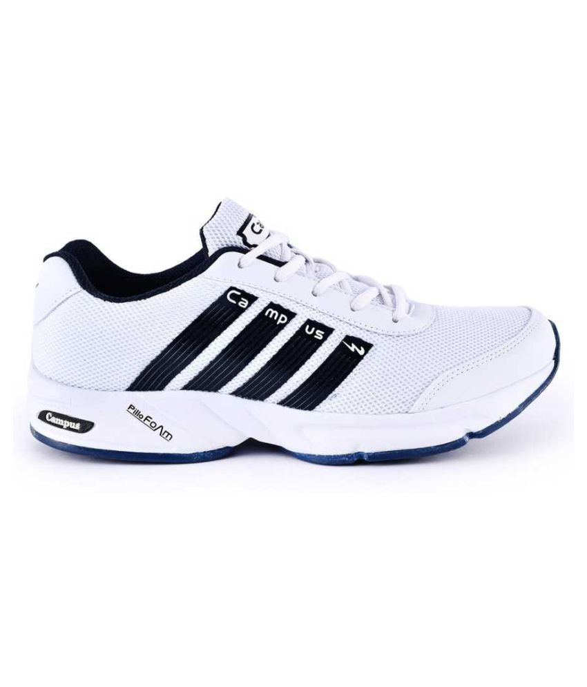 Buy Campus BULL White Men's Sports Running Shoes Online at Best Price in India Snapdeal