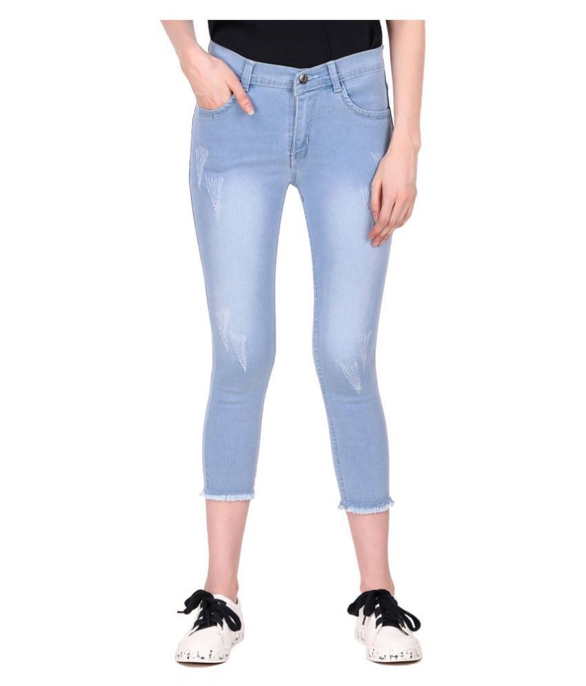faint blue jeans