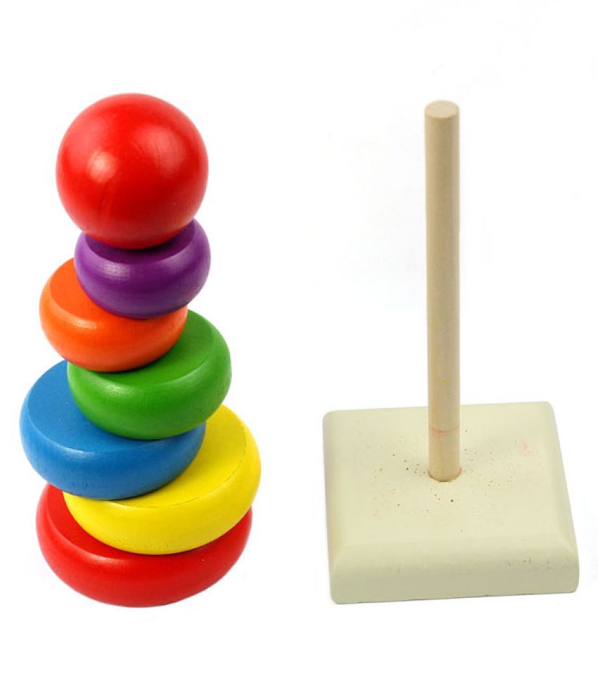 baby wooden stacking toy