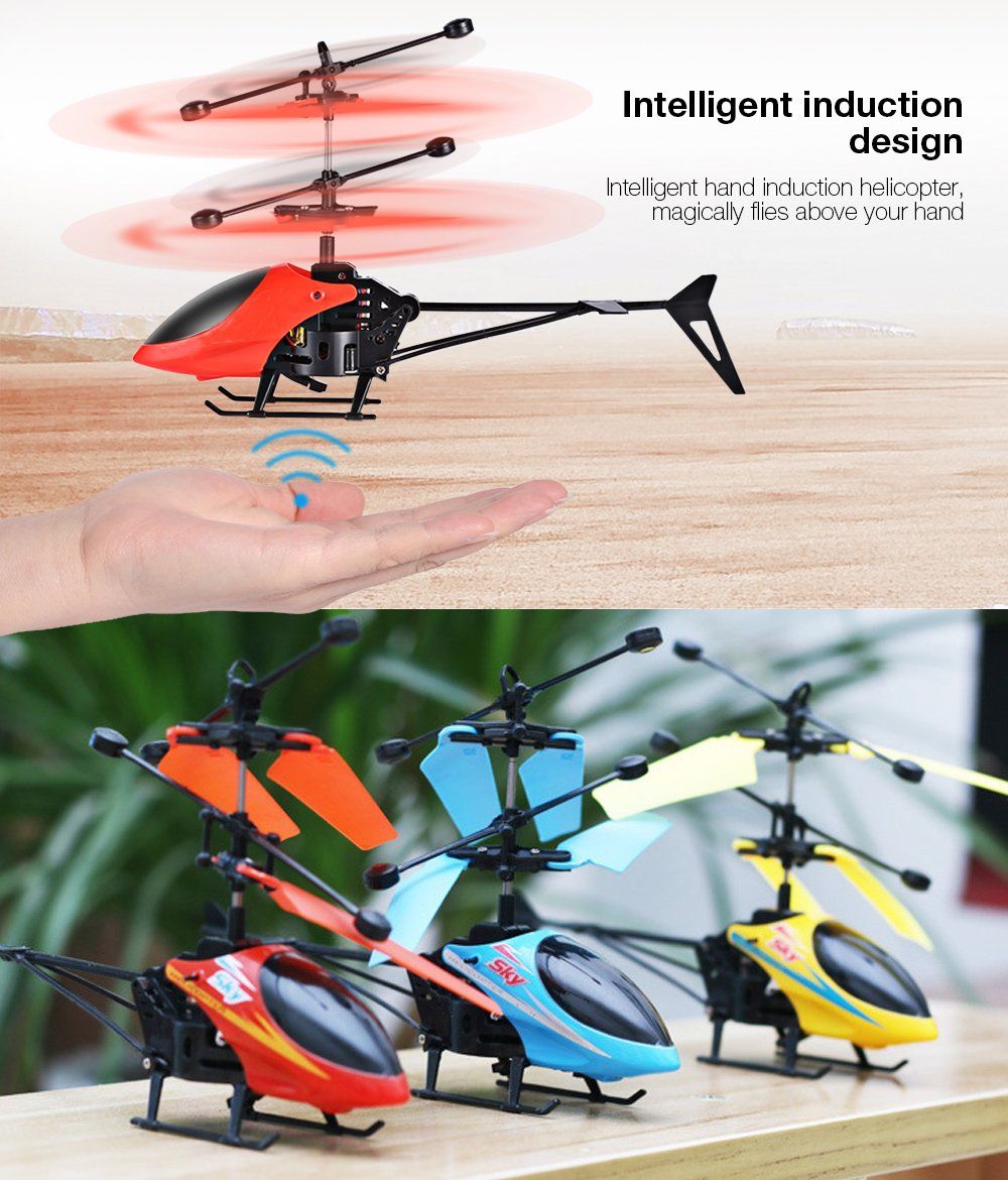 Rechargeable Infrared induction helicopter Hand Induction Control