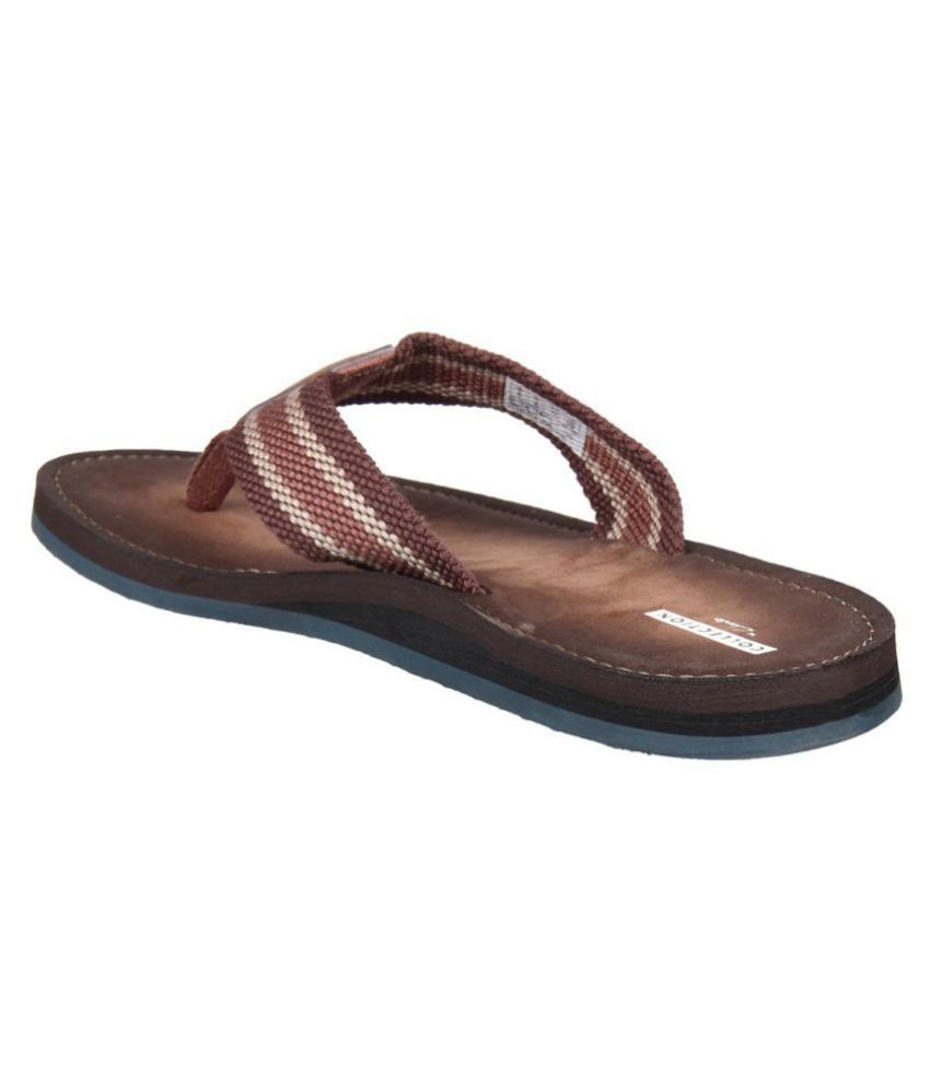 Clarks Brown Thong Flip Flop Price in India- Buy Clarks Brown Thong Flip Flop Online at Snapdeal