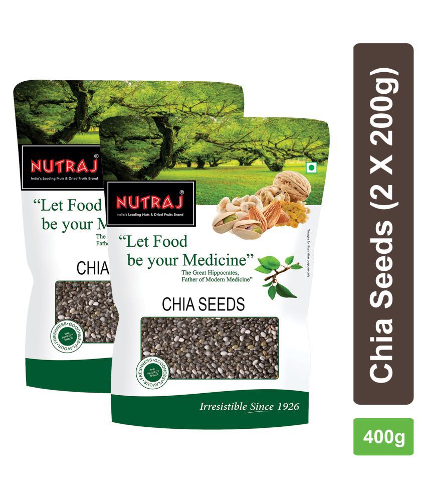 Nutraj - Chia Seeds (Pack of 2)