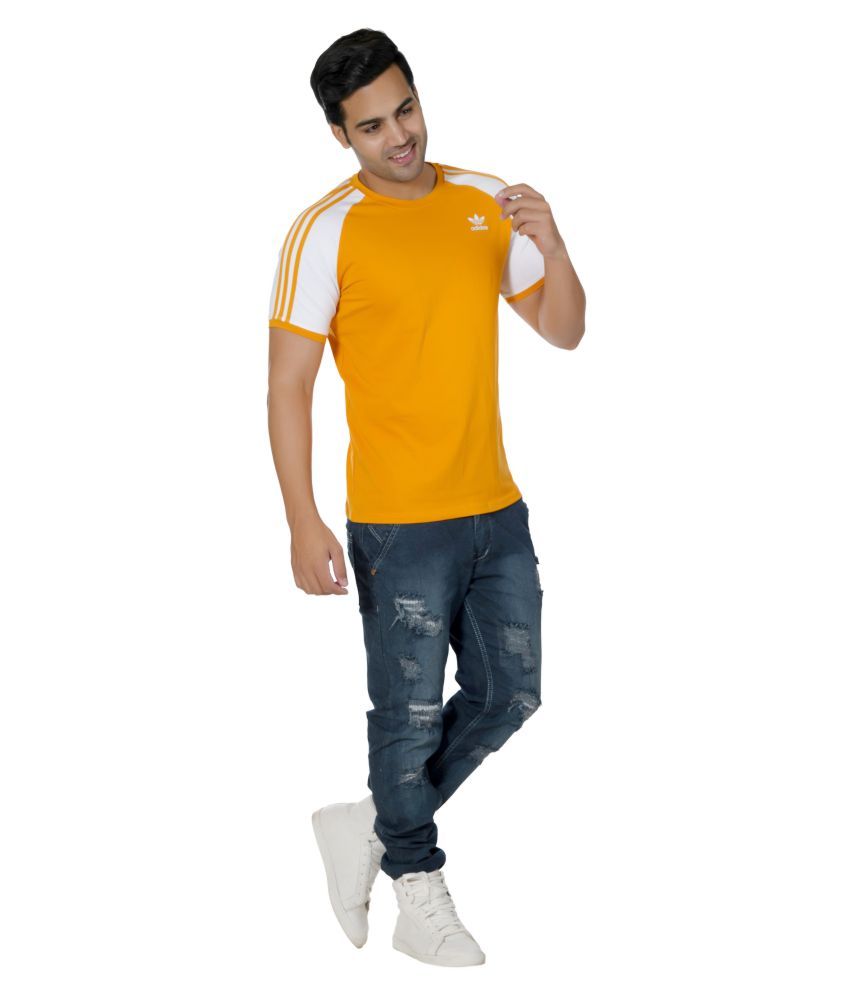 lycra shirt yellow