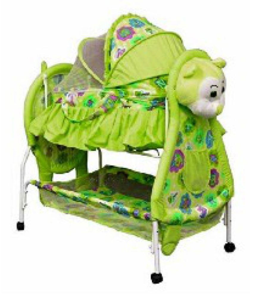 Oh Baby Baby Baby Cat Multipurpose Swing Double Cradle Cum Bassinet With Color Se Jp 53