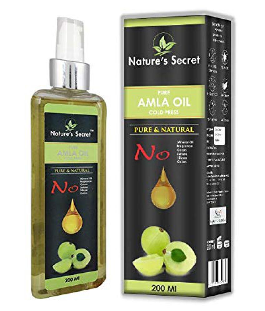 Nature's Secret Pure & Cold Pressed Amla Oil 200 ml