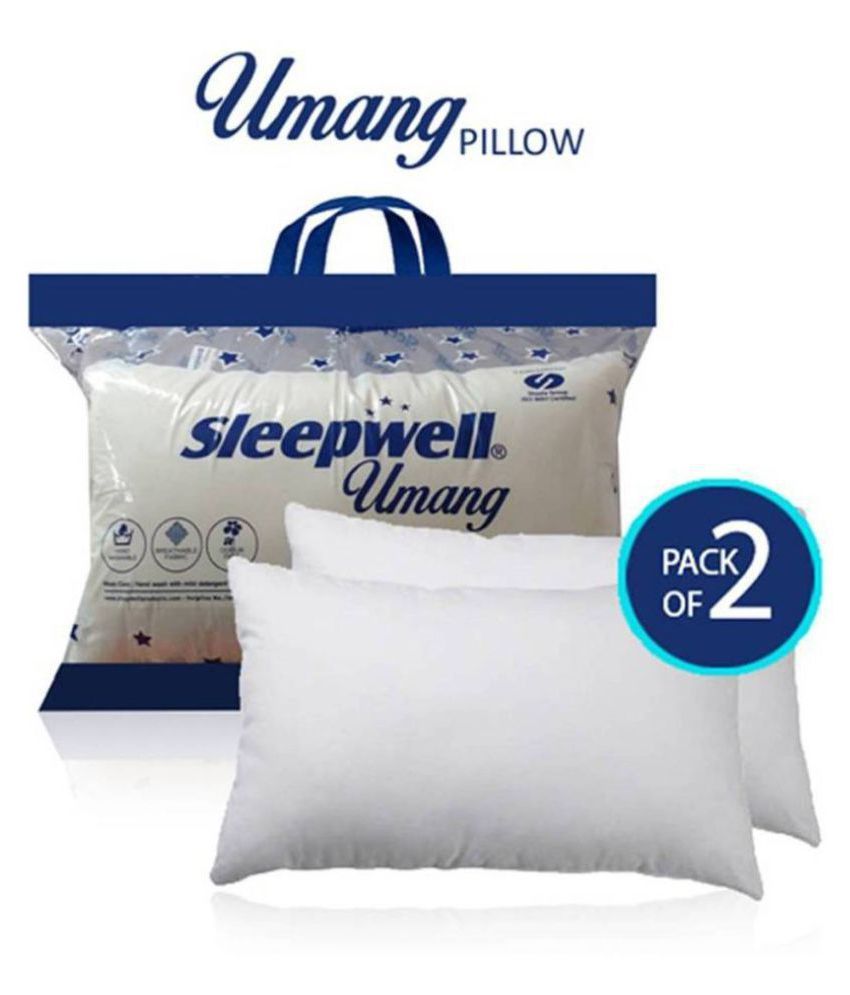 Sleepwell Set of 2 Fibre Pillow Buy Sleepwell Set of 2 Fibre Pillow