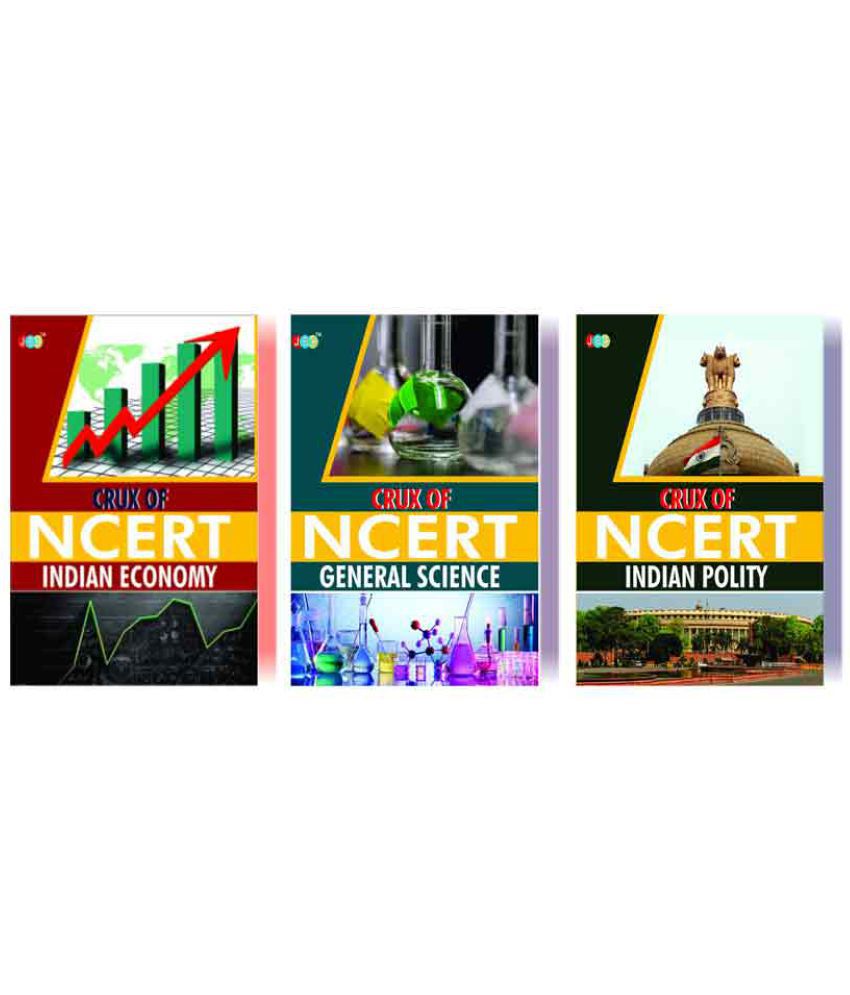     			Combo CRUX of NCERT (Indian Economy, General Science, Indian Polity) A Set of 3 Books