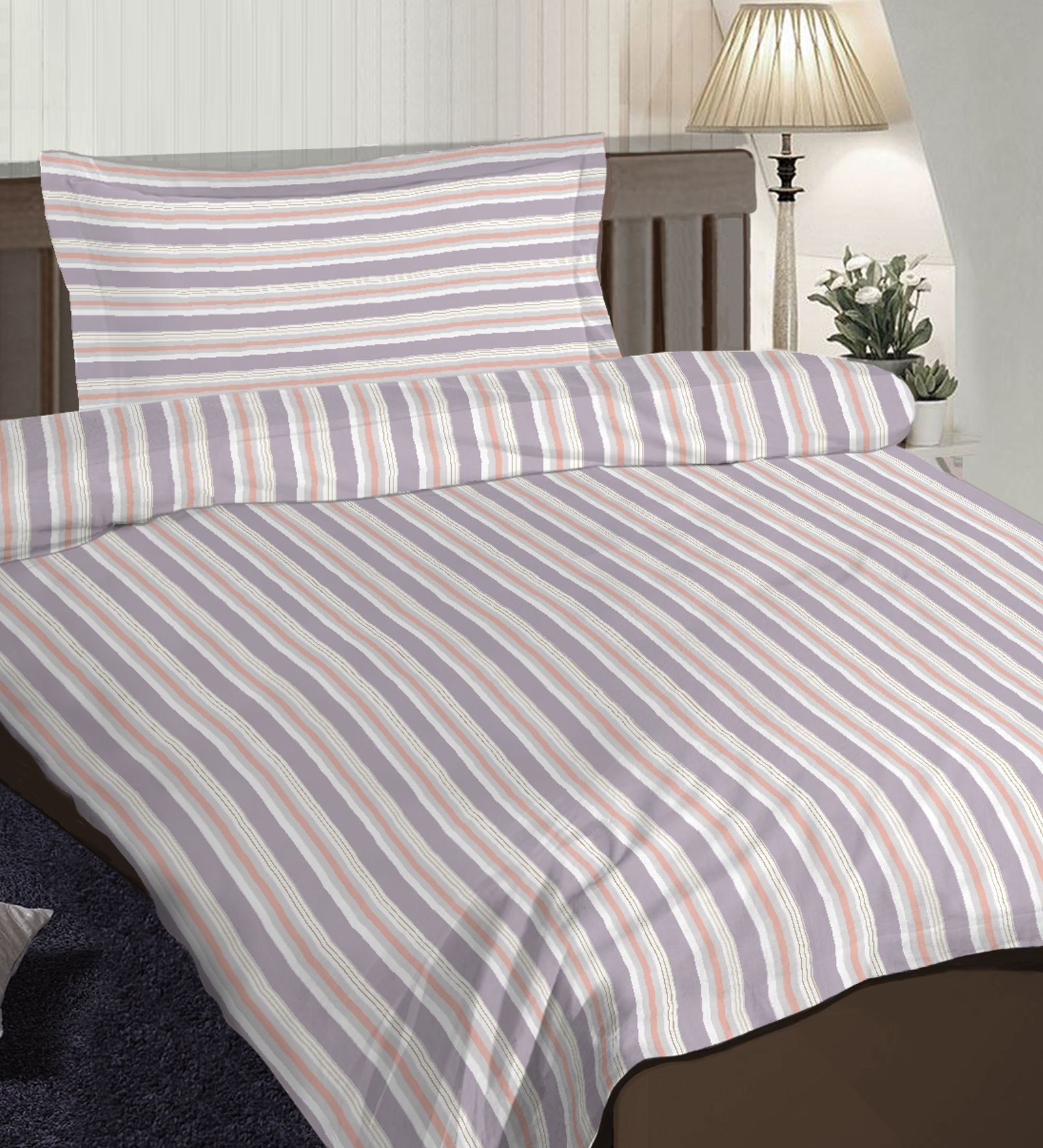 Pizuna Linens Single Cotton Purple Printed Dohar Buy Pizuna Linens