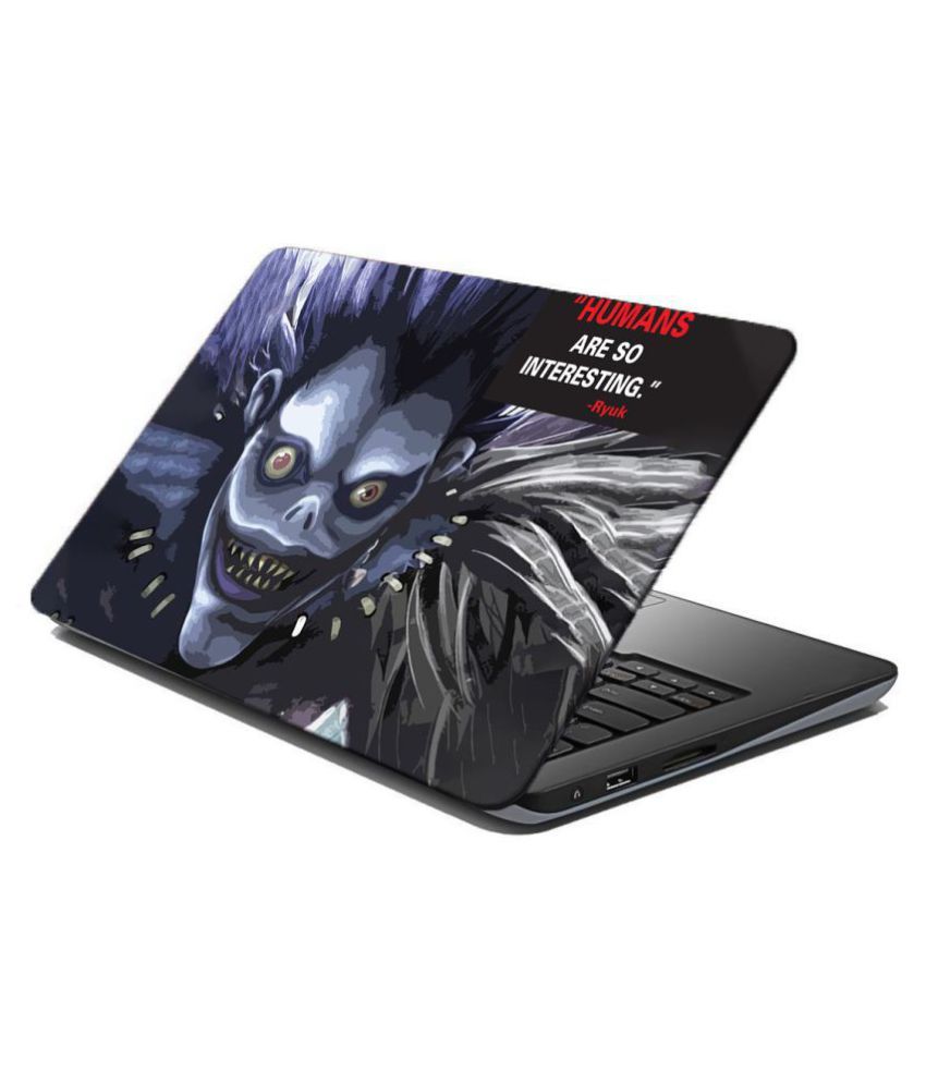 100yellow Ryuk Gaming Laptop Skin Decal 15.6 Inch for Dell HP Acer Asus