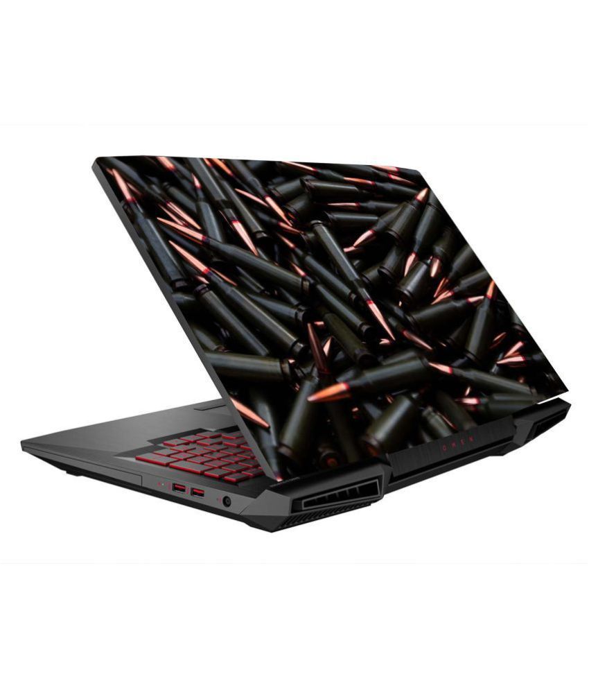 100yellow Weapons Print Gaming Laptop Skins 15 6 Inch For Dell Lenovo 