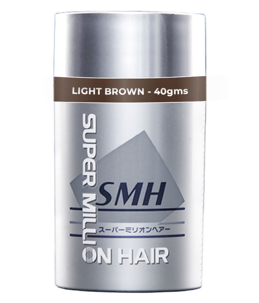 SUPER MILLION HAIR Hair Fibers Light Brown 40 g Buy SUPER MILLION HAIR