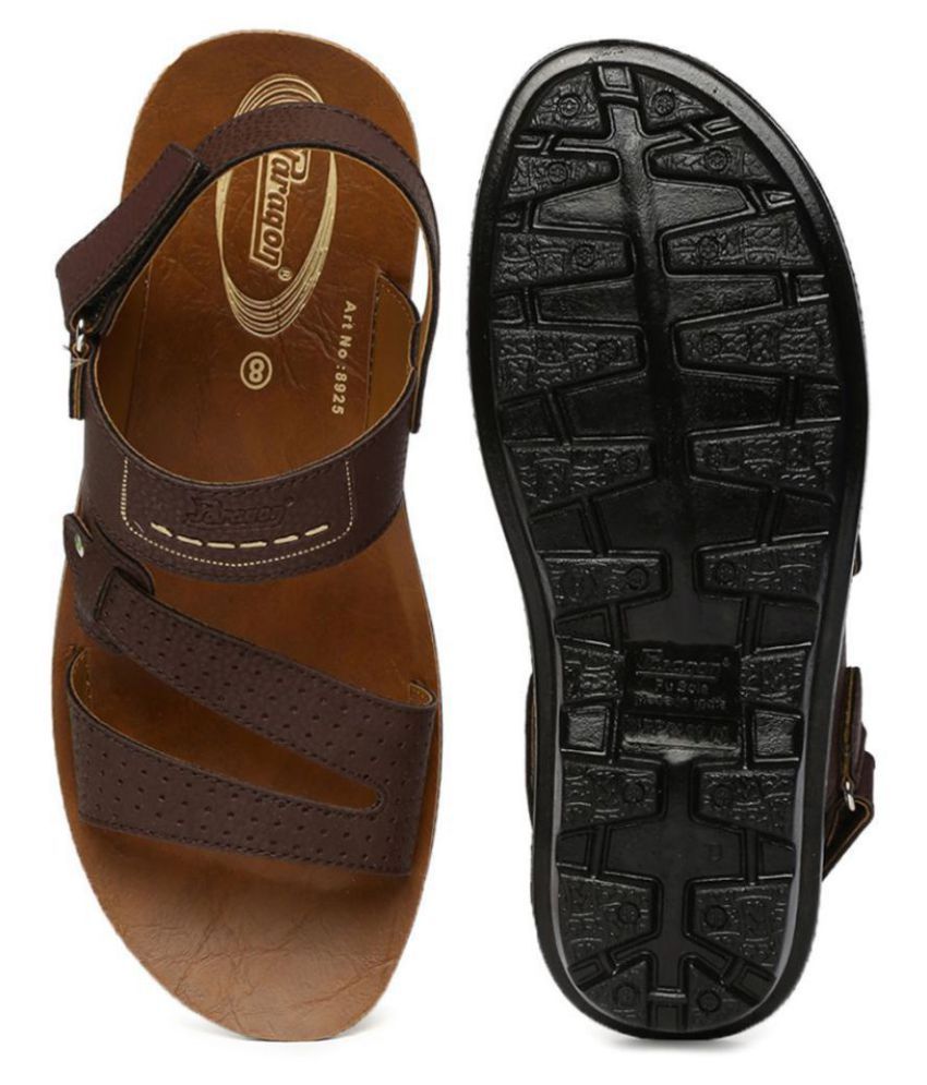men's leather sandals and floaters