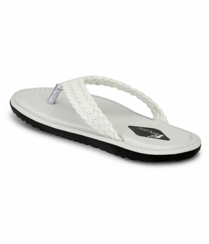 Prolific White Daily Slippers Price in India- Buy Prolific White Daily Slippers Online at Snapdeal