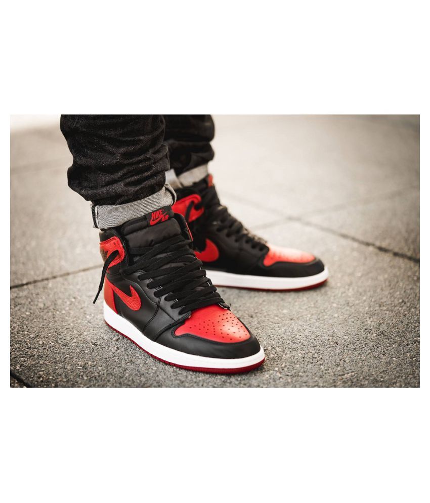 Bred High Running Shoes Og Black Nike Ybfy6g7