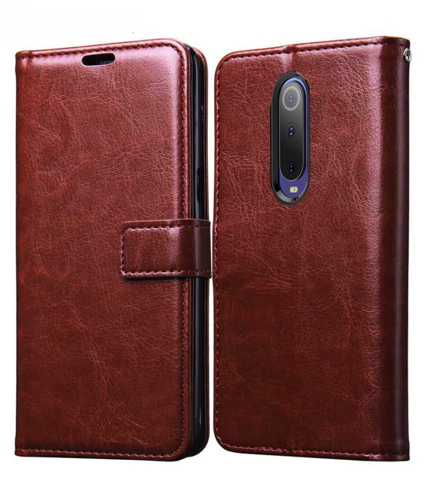 OPPO F11 Pro Flip Cover by XORB - Brown