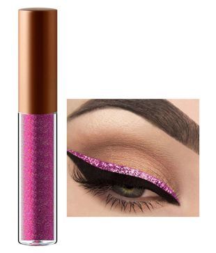 dark pink eyeliner