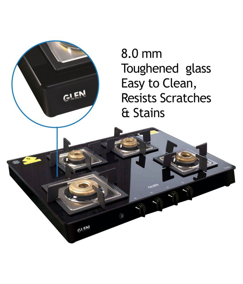 Glen 1048 4 Burner Manual Gas Stove Price in India Buy Glen 1048 4