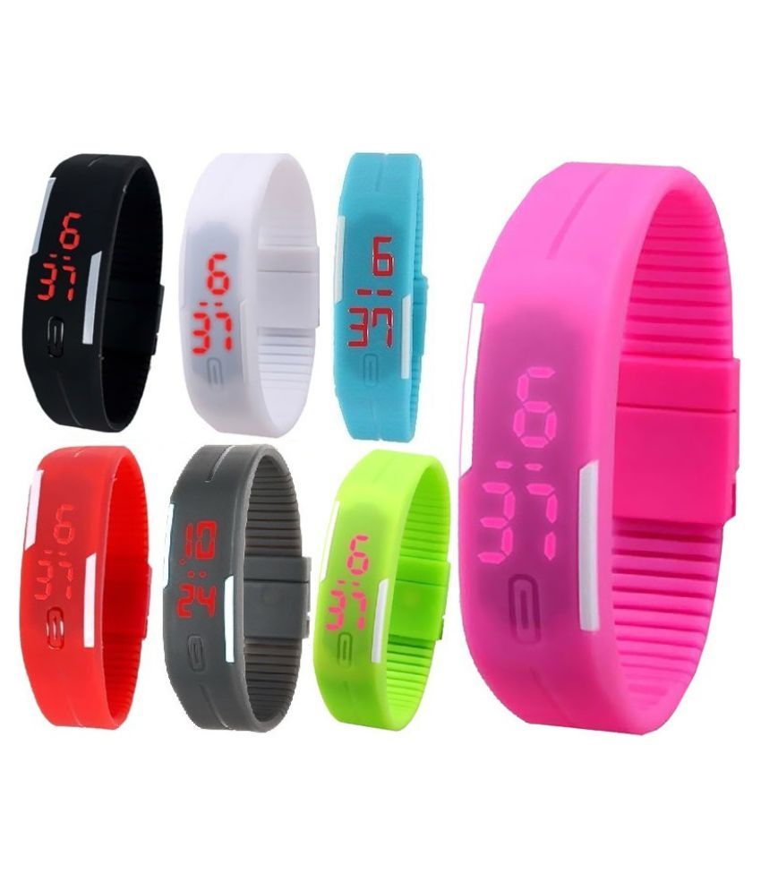 pappi haunt led band watch