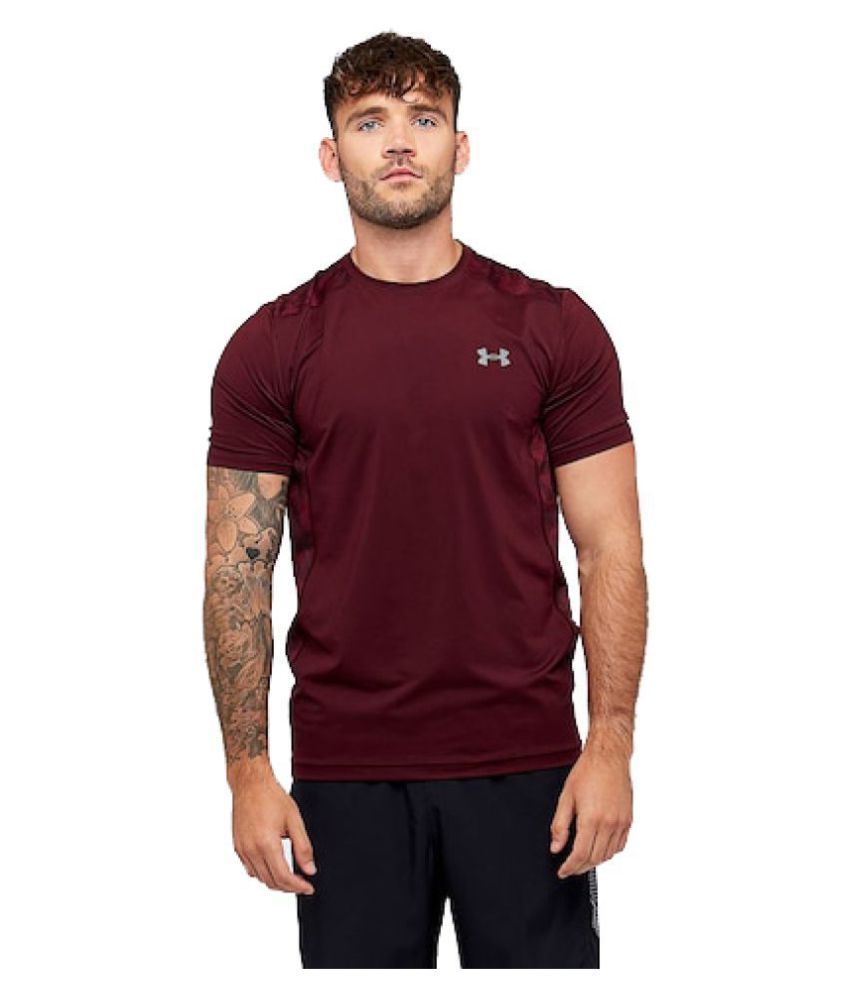 under armour maroon long sleeve