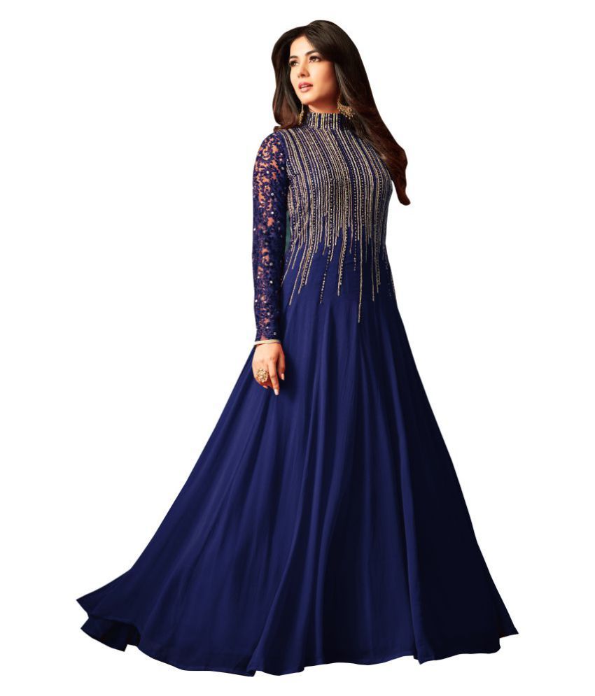 snapdeal anarkali dresses
