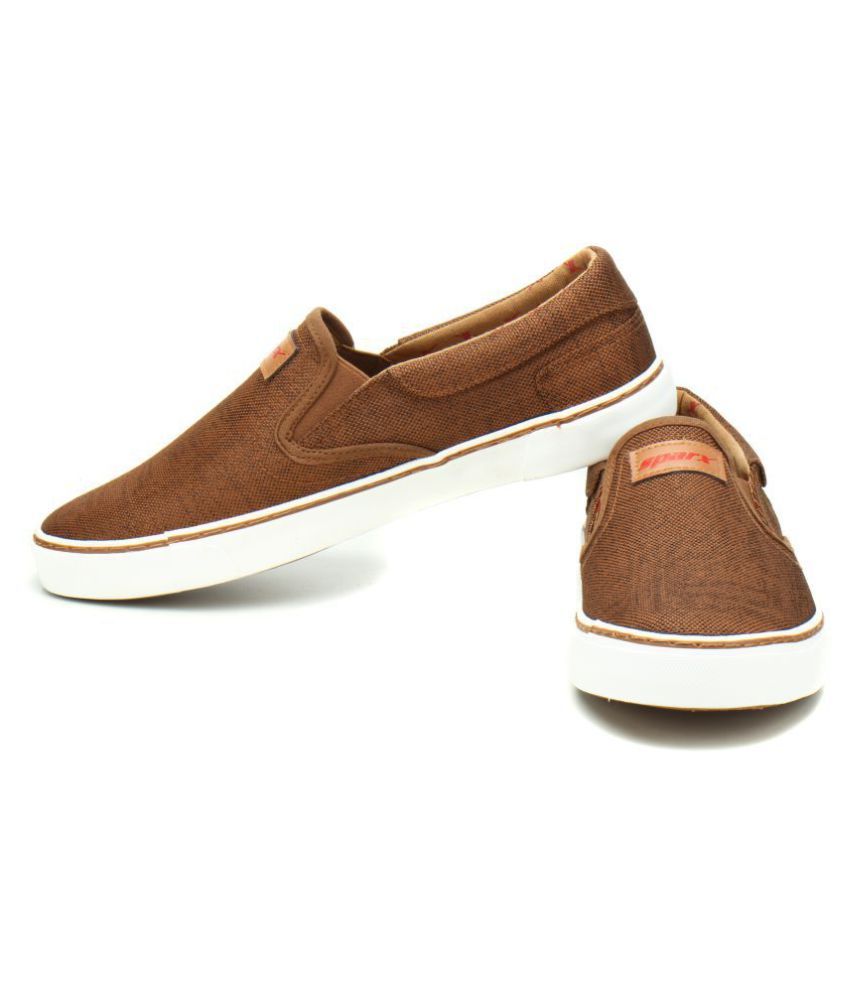 sparx men's mesh loafers