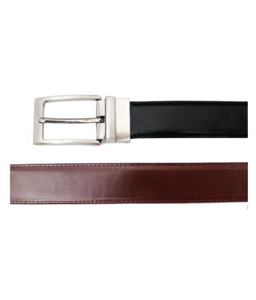 RK BELT Black Leather Formal Belt: Buy Online at Low Price in India ...